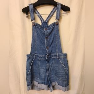 Hollister Mom Shorts Overalls Medium